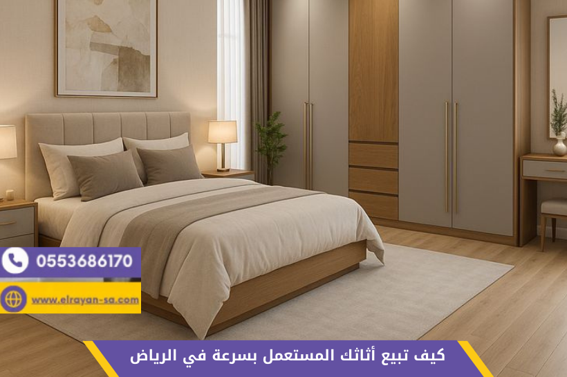 خدمة نقل الأثاث المستعمل عند البيع لشركة الريان