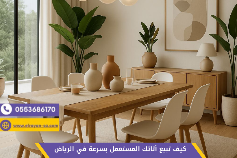 تقييم سعر الأثاث المستعمل في الرياض - كيف أبيع أثاثي المستعمل