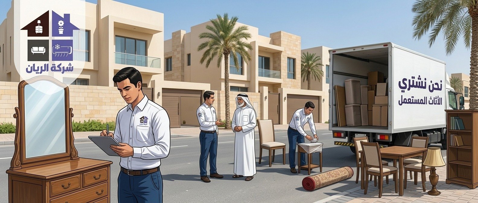 خدمة شراء الأثاث المستعمل في حي العارض بالرياض