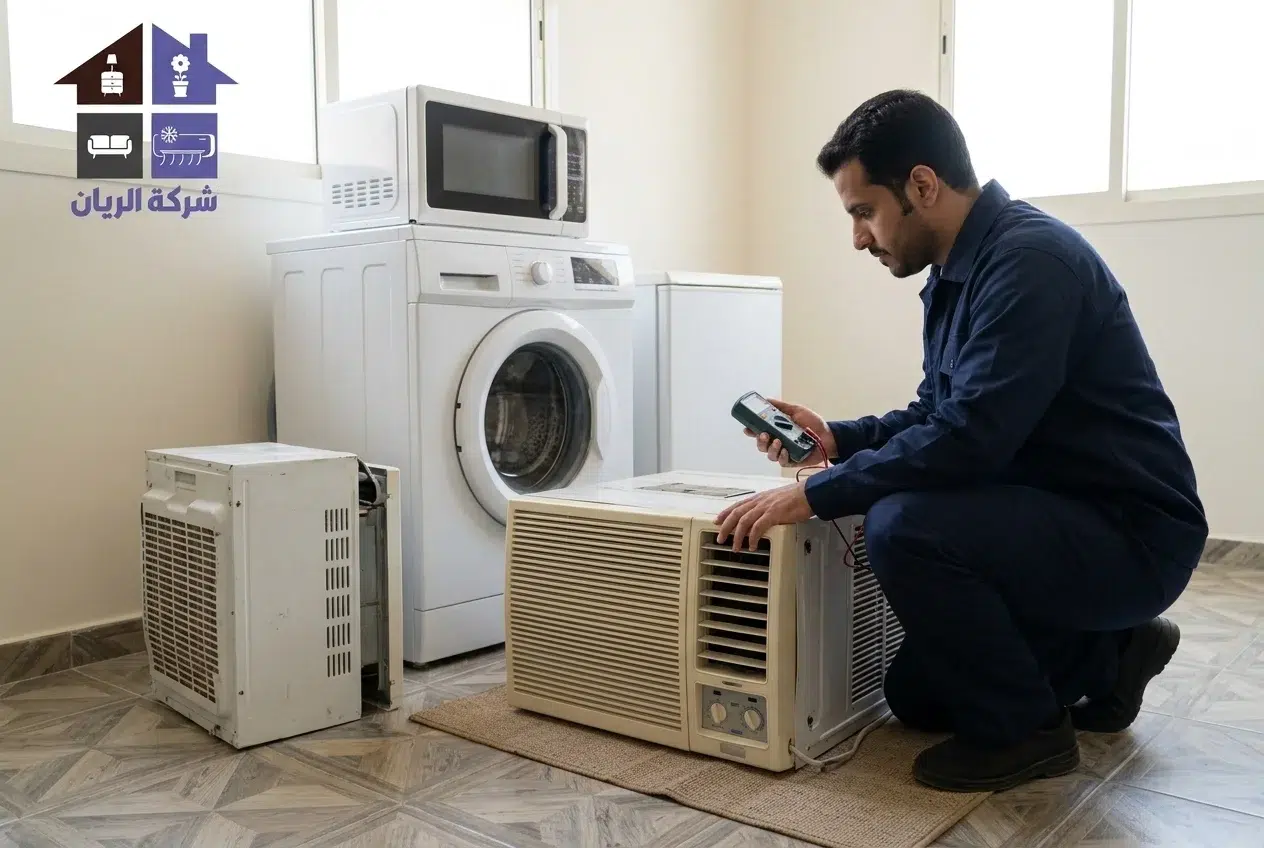 شراء مكيفات وأجهزة مستعملة من حي الملك عبد العزيز بالرياض